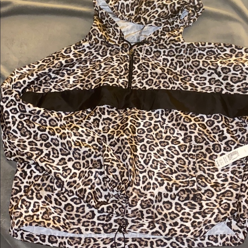 Cheetah Print Windbreaker